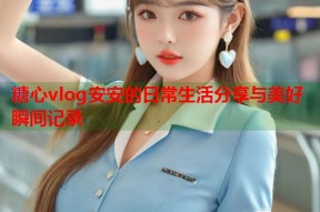 糖心vlog安安的日常生活分享与美好瞬间记录