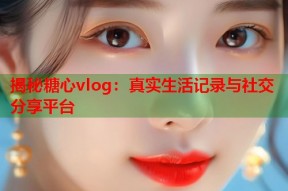 揭秘糖心vlog：真实生活记录与社交分享平台