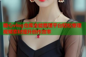 糖心vlog仓库全能管理平台轻松整理视频素材提升创作效率