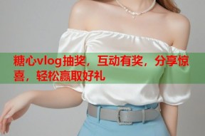 糖心vlog抽奖，互动有奖，分享惊喜，轻松赢取好礼