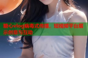 糖心vlog病毒式传播，短视频平台展示创意与互动