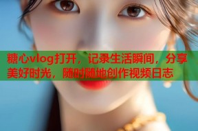 糖心vlog打开，记录生活瞬间，分享美好时光，随时随地创作视频日志