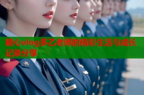 糖心vlog多乙老师的精彩生活与成长记录分享