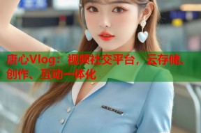 唐心Vlog：视频社交平台，云存储、创作、互动一体化