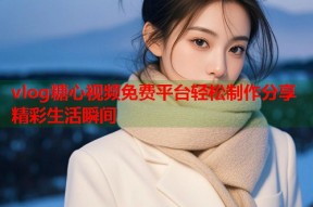 vlog糖心视频免费平台轻松制作分享精彩生活瞬间