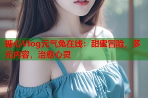 糖心Vlog元气兔在线：甜蜜冒险，多元内容，治愈心灵