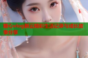 糖心vlog新云精彩生活记录与成长故事分享