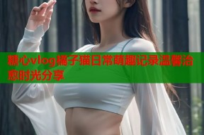 糖心vlog橘子猫日常萌趣记录温馨治愈时光分享