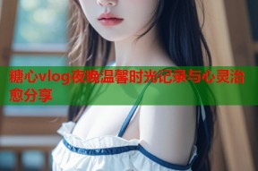 糖心vlog夜晚温馨时光记录与心灵治愈分享