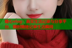 糖心vlog：真实生活记录与分享平台，随时随地记录生活瞬间