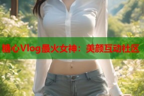 糖心Vlog最火女神：美颜互动社区