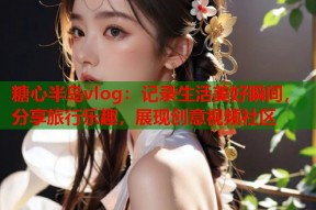 糖心半岛vlog：记录生活美好瞬间，分享旅行乐趣，展现创意视频社区