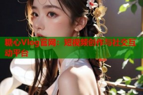 糖心Vlog官网：短视频创作与社交互动平台