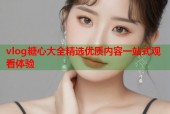 vlog糖心大全精选优质内容一站式观看体验