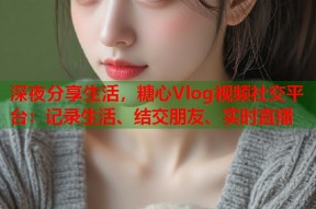 深夜分享生活，糖心Vlog视频社交平台：记录生活、结交朋友、实时直播