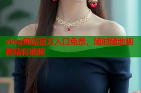 vlog网站官方入口免费，随时随地观看精彩视频