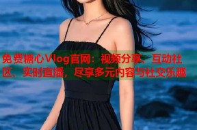 免费糖心Vlog官网：视频分享、互动社区、实时直播，尽享多元内容与社交乐趣