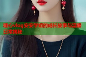 糖心vlog安安学姐的成长故事与温暖日常揭秘