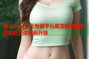 糖心vlog女主专属平台高清视频播放互动社交体验新升级