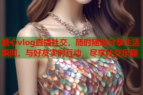糖心vlog直播社交，随时随地分享生活瞬间，与好友实时互动，尽享社交乐趣