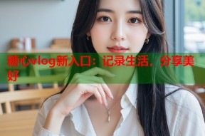 糖心vlog新入口：记录生活，分享美好