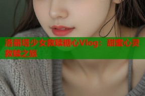 洛丽塔少女救赎糖心Vlog：甜蜜心灵救赎之旅