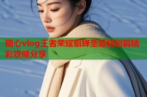 糖心vlog王者荣耀貂蝉圣诞特别篇精彩攻略分享