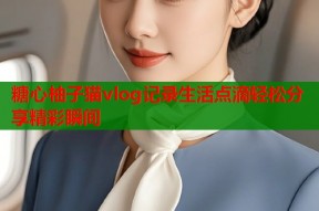 糖心柚子猫vlog记录生活点滴轻松分享精彩瞬间