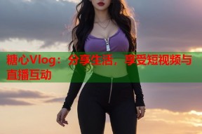 糖心Vlog：分享生活，享受短视频与直播互动
