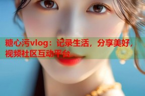 糖心污vlog：记录生活，分享美好，视频社区互动平台
