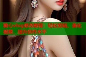 糖心vlog修改教程：轻松剪辑、美化视频，提升创作水平