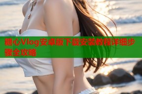 糖心Vlog安卓版下载安装教程详细步骤全攻略