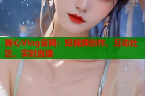 糖心Vlog官网：短视频创作、互动社区、实时直播