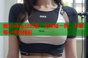 糖心vlog日历表：记录每一刻，分享每一天的精彩