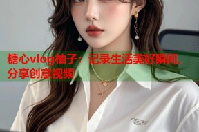 糖心vlog柚子：记录生活美好瞬间，分享创意视频