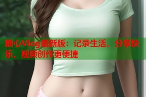 糖心Vlog最新版：记录生活，分享快乐，视频创作更便捷