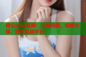 糖心vlog官网：小说阅读、视频分享、社区互动平台