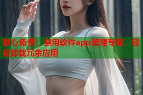 糖心免费：禁用软件app管理专家，轻松卸载冗余应用