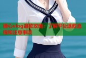糖心vlog退款攻略：了解平台退款流程和注意事项