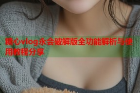 糖心vlog永会破解版全功能解析与使用教程分享