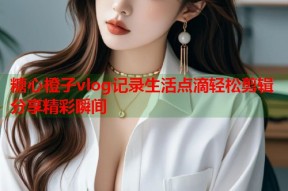 糖心橙子vlog记录生活点滴轻松剪辑分享精彩瞬间