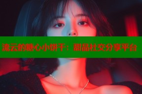流云的糖心小饼干：甜品社交分享平台