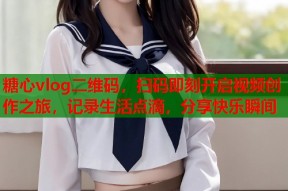 糖心vlog二维码，扫码即刻开启视频创作之旅，记录生活点滴，分享快乐瞬间