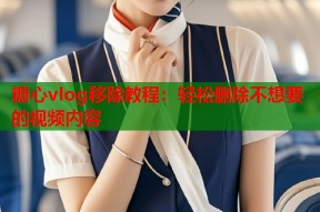 糖心vlog移除教程：轻松删除不想要的视频内容