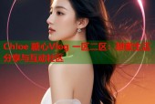 Chloe 糖心Vlog 一区二区：甜蜜生活分享与互动社区