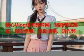 糖心Vlog优考教育网：智能考试系统，轻松组卷、自动阅卷、防作弊