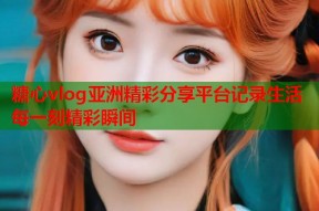 糖心vlog亚洲精彩分享平台记录生活每一刻精彩瞬间