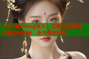 2023糖心vlog永久：记录生活瞬间，分享美好时光，永久保存回忆