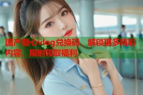 国产糖心vlog兑换码，解锁更多精彩内容，限时领取福利