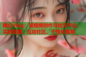 糖心Vlog：短视频创作与社交平台，实时直播、互动社区、个性化推荐